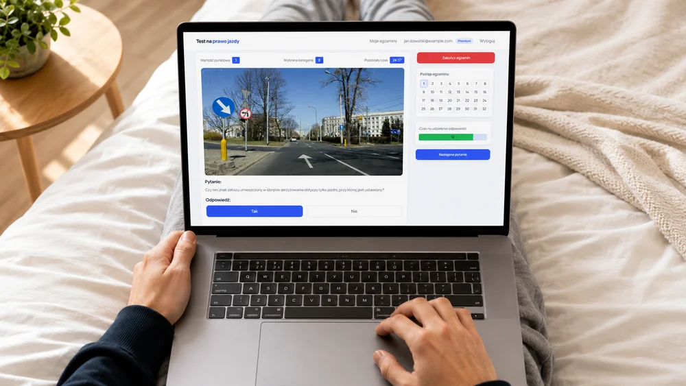 Nauka do egzaminu na prawo jazdy online